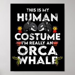 Superskoj Orca Halloween Costume Poster