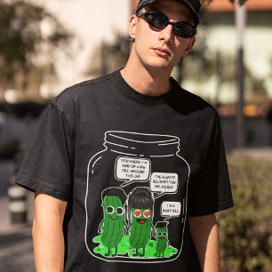 Superskoj Pickle-familjen "Jag är en stor docka"-k T Shirt