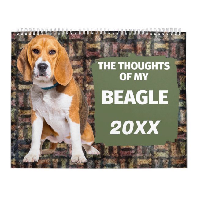 Superskoj Tankar i min Beagle-kalender Kalender (Omslag)