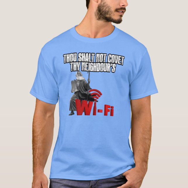 Superskoj wi-fi tee shirt (Framsida)