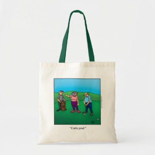 Superskoj Womans Golf Tote Gift Tygkasse