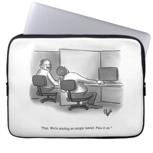 Superskoj Workplace Humor Laptop Fodral