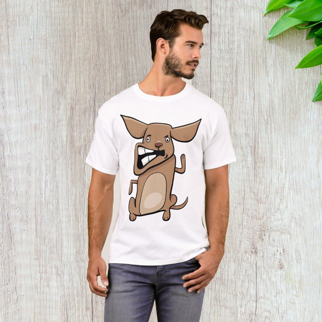 Superskojet Cute Pet Tecknad Crazy T Shirt (Skapare uppladdad)