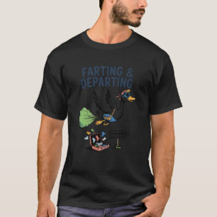 Superskojet Funy Farting Anka Travel Humor Ugly Lu T Shirt