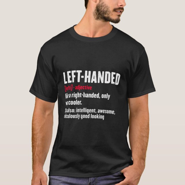 Superskojet Lämnat hanterade definition - Lämnat h T Shirt (Framsida)