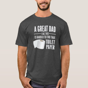 superskojet Underbarare Pappa Toilet papprare bris T Shirt