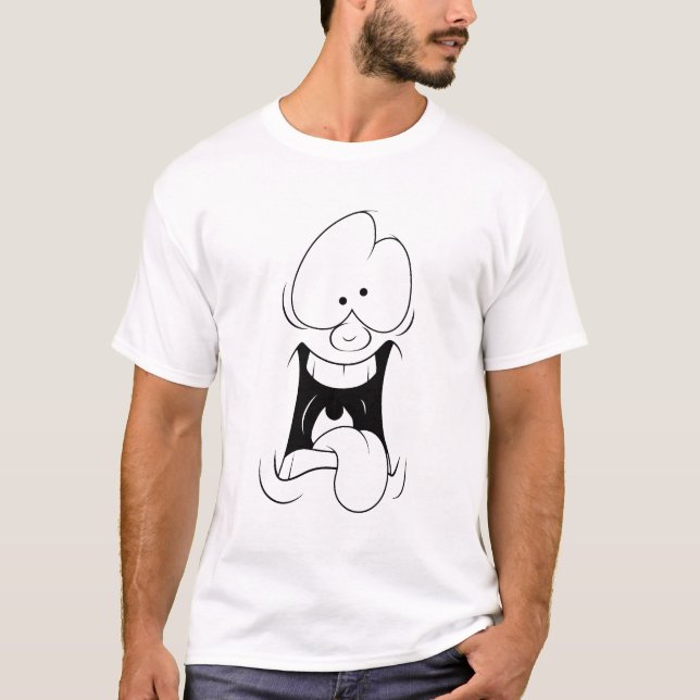 Superskojets skjorta t-shirt (Framsida)