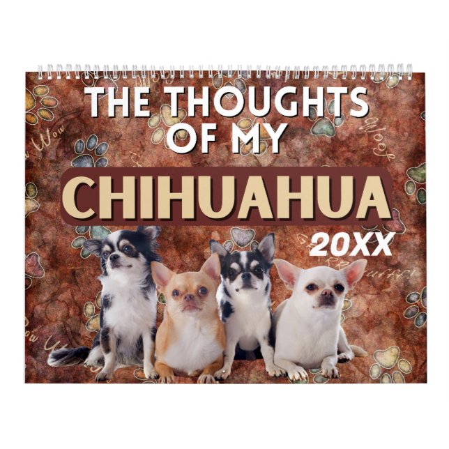 Superskojets tankar om min Chihuahua Kalender (Omslag)