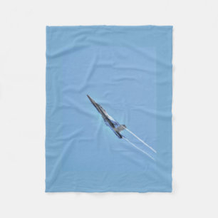 Supersonic Airforce Jet-Fighter Designer Gift Fleecefilt