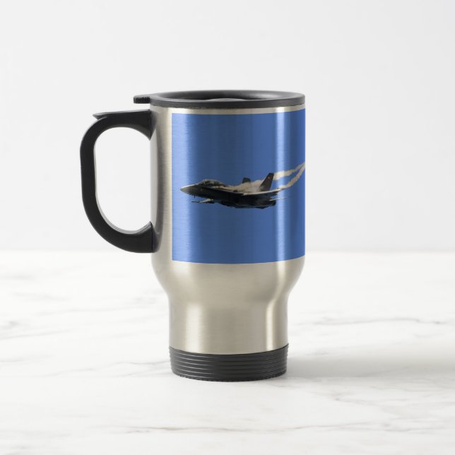 Supersonic Airforce Jet-Fighter Designer Gift Resemugg (Vänster)