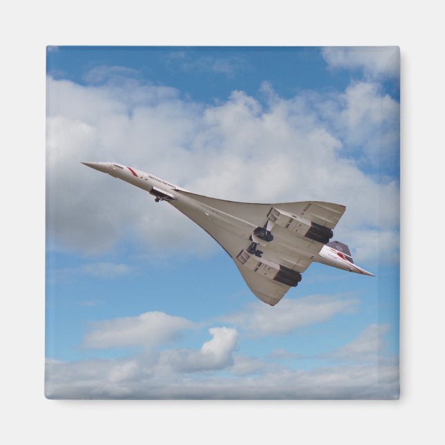 Supersonic Concorde G-BOAB Magnet (Framsidan)
