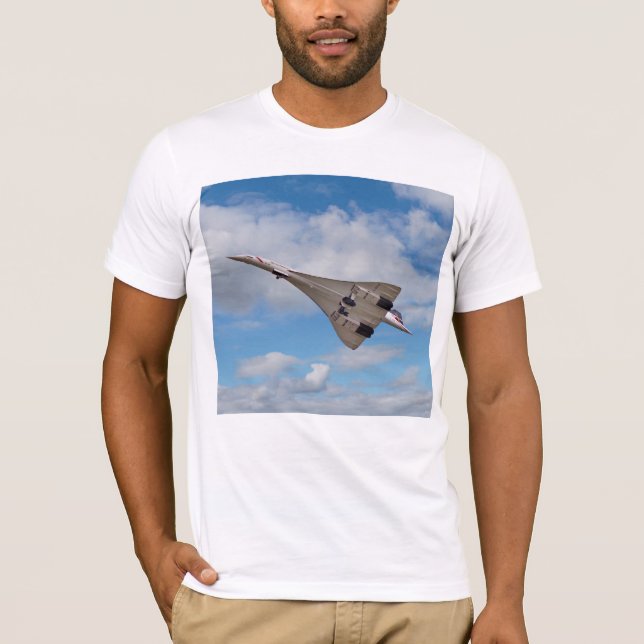 Supersonic Concorde G-BOAB Tee (Framsida)