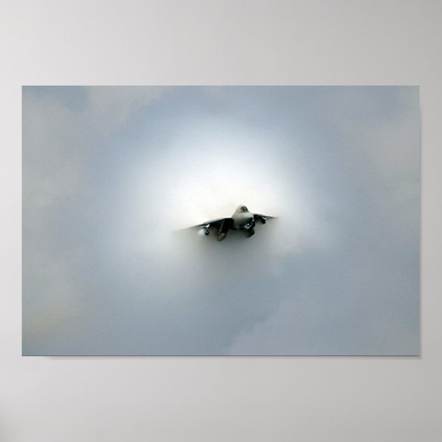 Supersonic Fly-by Poster (Framsidan)