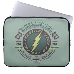Supersonic Pappa - Central City Motor Sports Laptop Fodral