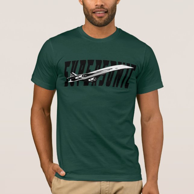 Supersonic resa t-shirt (Framsida)