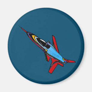 Supersonifierad flygvapnets Jet-Fighter-design för Magnet