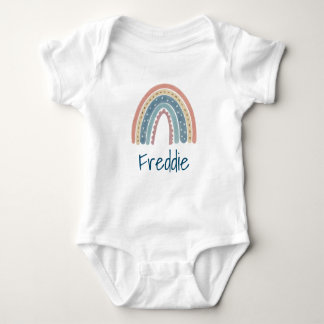 Supersöt Boho regnbåge Baby Body T Shirt