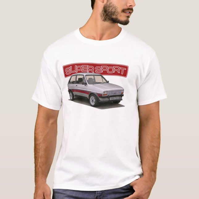 supersport för fiesta mk1 tee (Framsida)