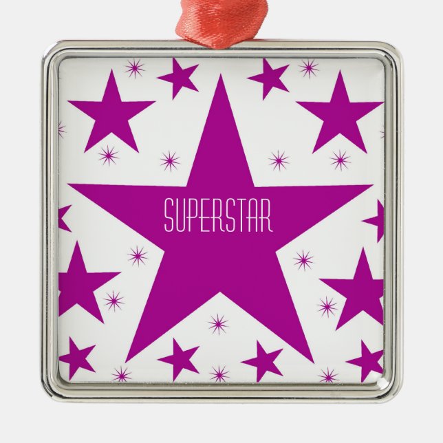 Superstar Collection Premium Square Ornament (Framsidan)