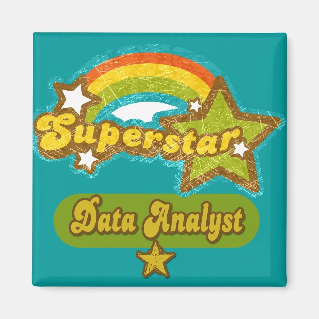Superstar Data Analyst Magnet (Framsidan)