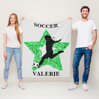 Superstar Fleece Blanket w/ Namn