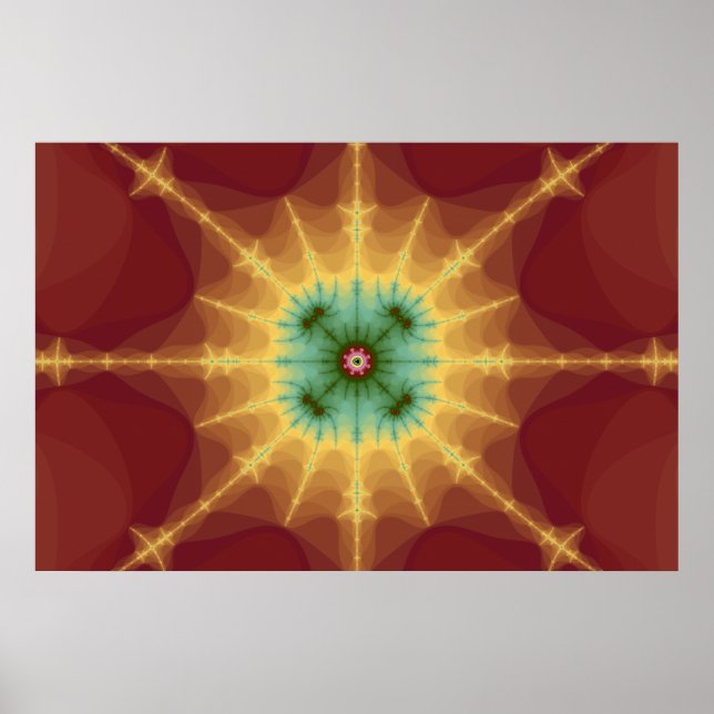 Superstar - Fractal Art Poster (Framsidan)
