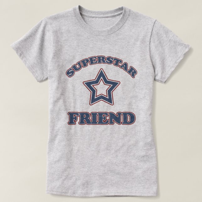 Superstar Friend Tee Shirt (Design framsida)