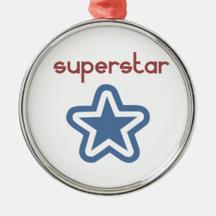 SUPERSTAR JULGRANSPRYDNAD METALL