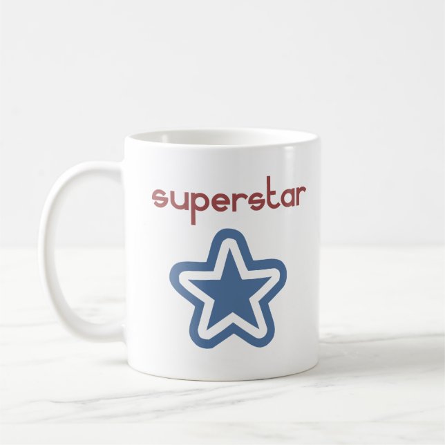 SUPERSTAR KAFFEMUGG (Vänster)