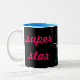 Superstar Mamma Två-Tonad Mugg