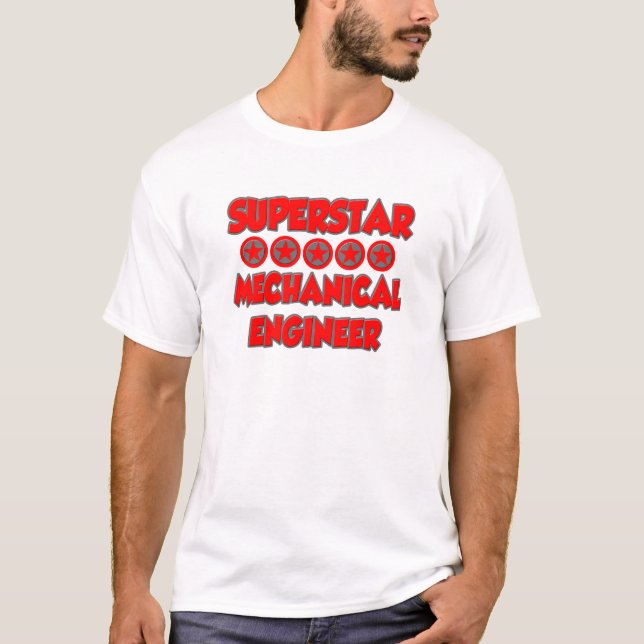 Superstar Mechanical Ingenjör Tee (Framsida)