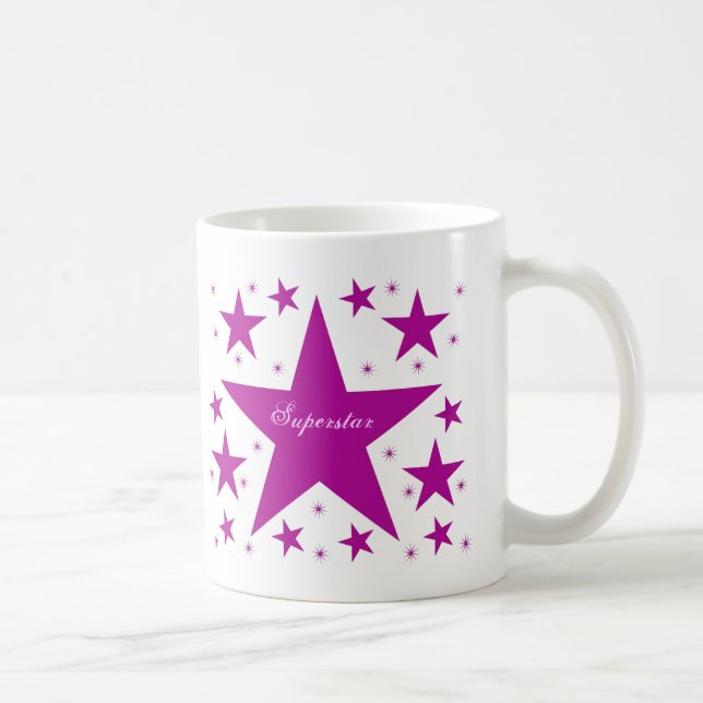 Superstar Mugg, Lila Kaffemugg (Höger)