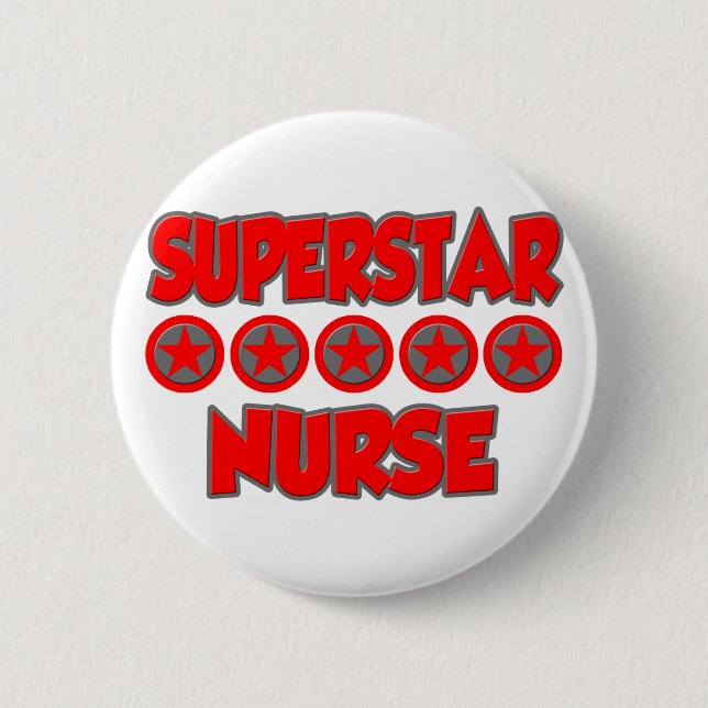Superstar Nurse Knapp (Framsida)