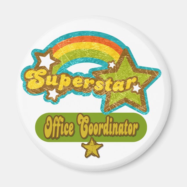 Superstar Office-samordnare Magnet (Framsidan)