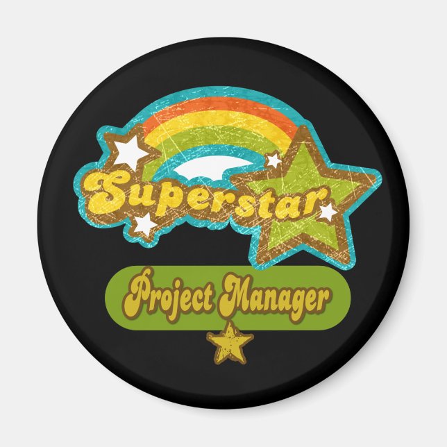 Superstar Project Manager Magnet (Framsidan)