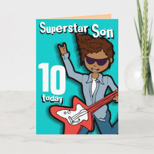 Superstar Son, 10-årsjokertecken Kort