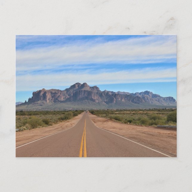 Superstition Mountain, AZ Vykort (Framsida)
