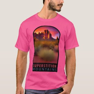 Superstition Mountains Arizona Active T Shirt
