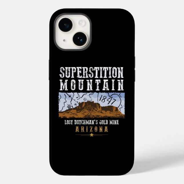 SUPERSTITION MOUNTAINS ARIZONA Fodral-Mate iPhone  (Baksida)