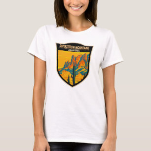 Superstition Mountains Arizona Vintage T Shirt