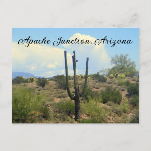 Superstition skönhet Apache Junction, Arizona Vykort