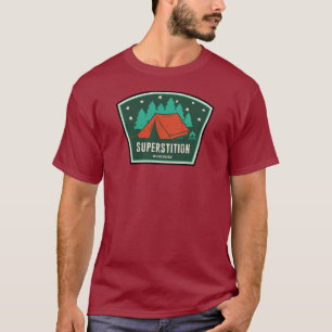 Superstition Wilderness Arizona Camping T Shirt