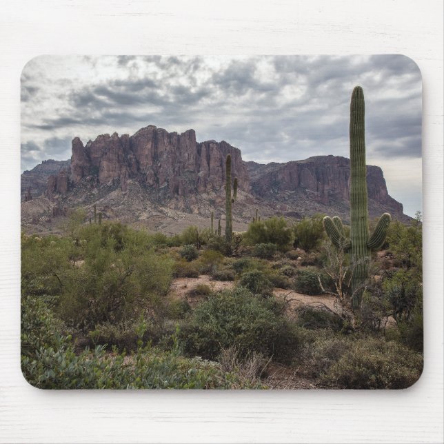 Superstitionbergmousepad Musmatta (Framsidan)