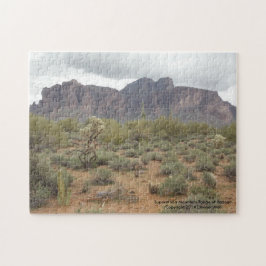 Superstitionbergskedja av Arizona Pussel