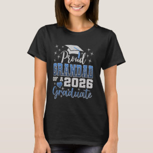 Superstolt farfar till 2026 års examen Examen Fami T Shirt