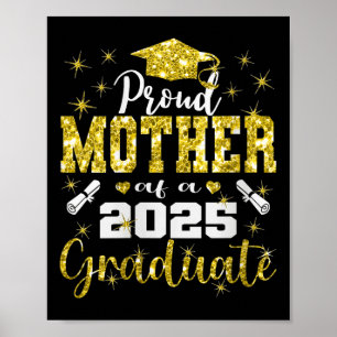 Superstolt mamma till 2025 års examen seniorkvinna poster