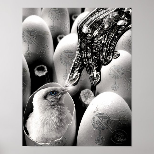 Superstrukturerad med avsiktlig utskrift poster (Framsidan)