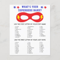 Superthea Namn Generator Game