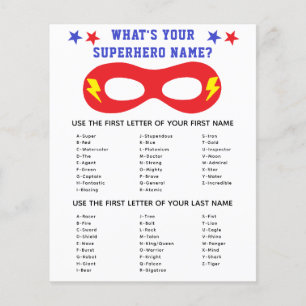 Superthea Namn Generator Game