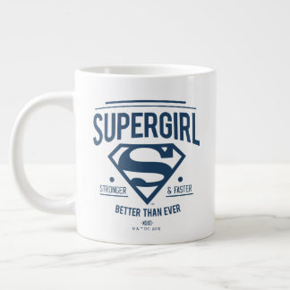 Supertjej bättre än någonsin Retro-grafik Jumbo Mugg